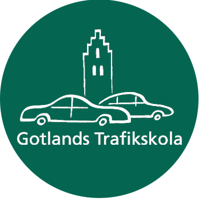 Gotlands Trafikskola logo rund
